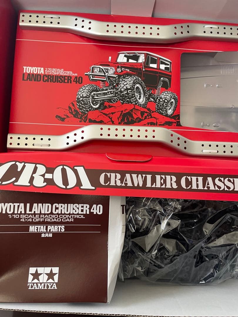 【希少廃盤】タミヤ CR01ランドクルー ザー40