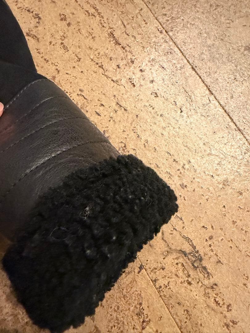 DENHAM デンハム リアル ムートン ボア裏地