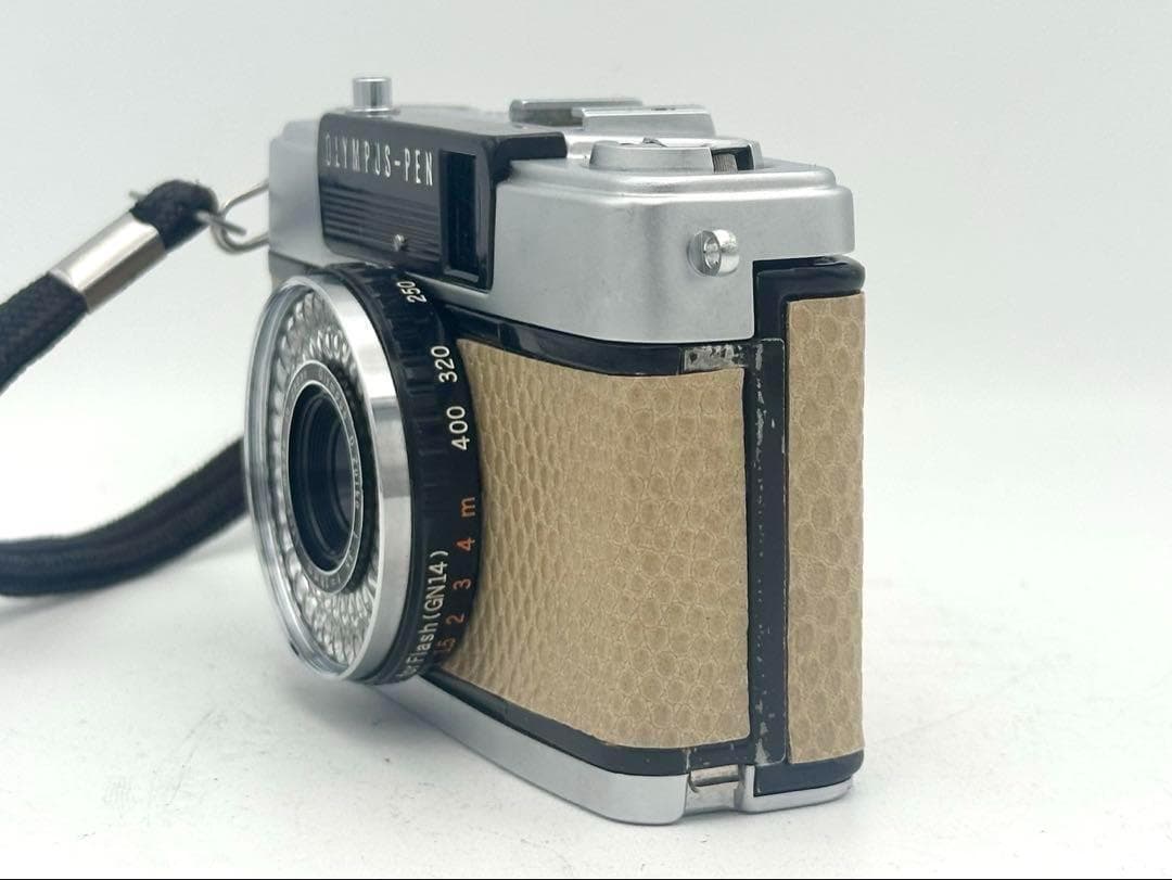 【革貼り替え】OLYMPUS PEN EE-3 ハーフサイズカメラ【完動品】