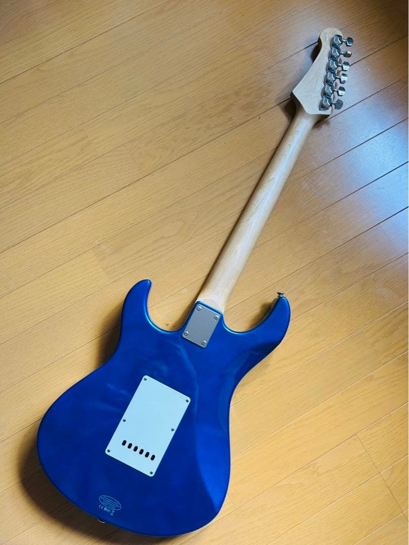 YAMAHA エレキギター 青 3ピックアップ　初心者向け　趣味