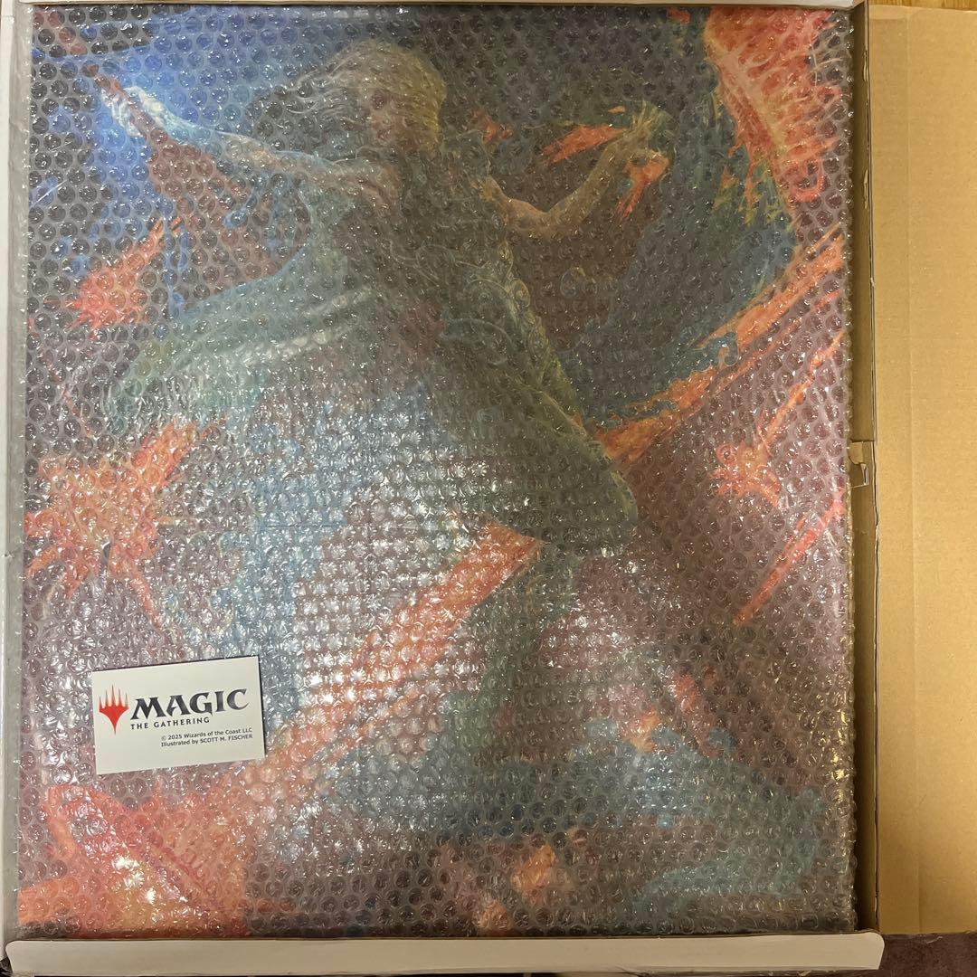 MTG 大戦祭 キャンバスアート大　Force of Will 意志の力