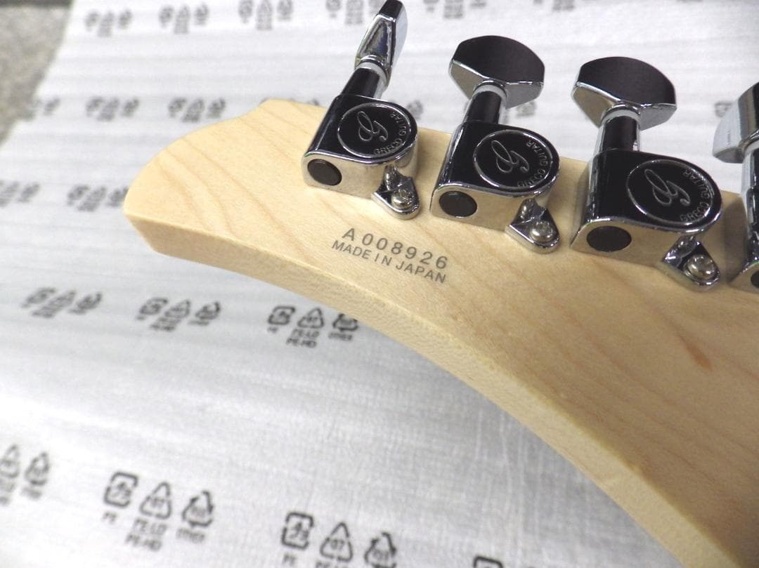 日本製 Greco エレキギター WS-STD　ダークメタリックブルー