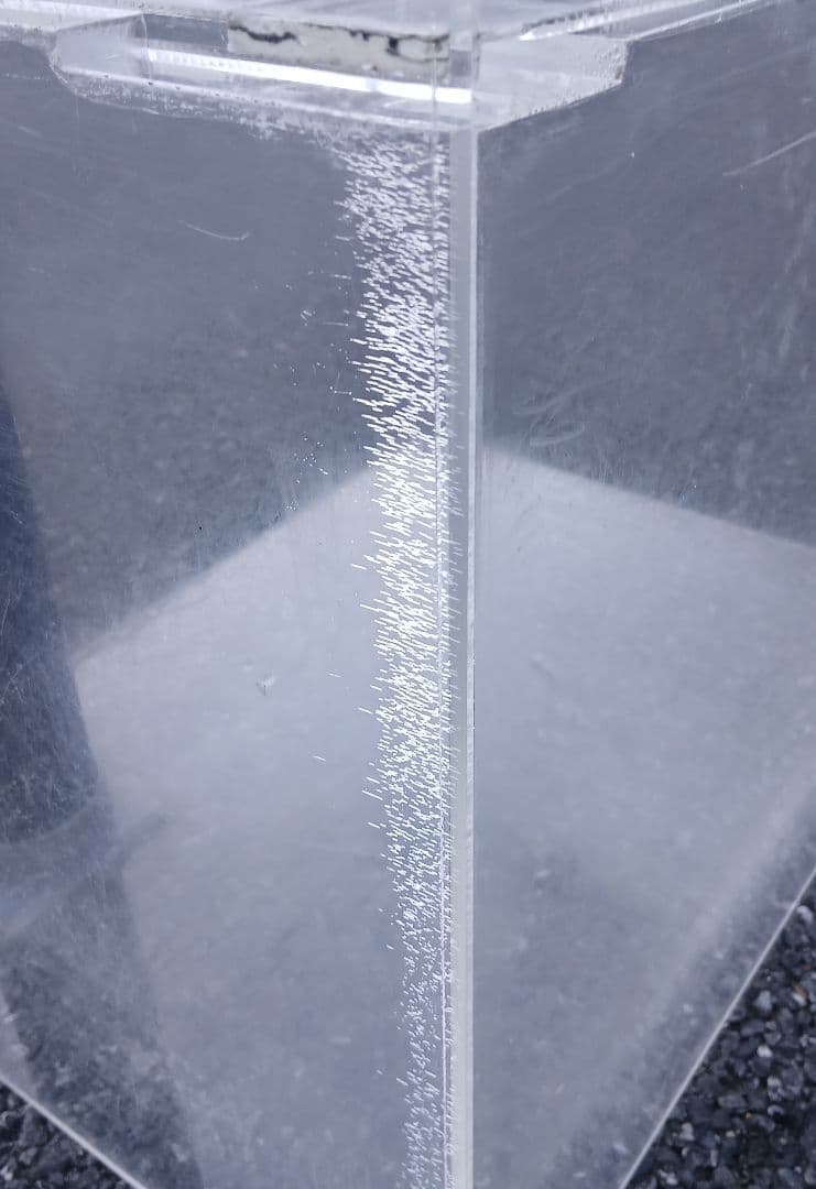 アクリル水槽 オーバーフロー水槽 600×450×450 ※水漏れなし