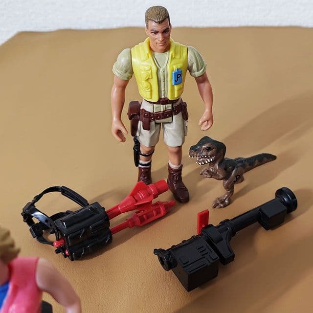 【フィギュア】ジュラシック・パーク 人間セット ケナー　ワールド