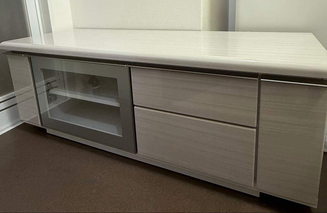 ニトリ ローボードポスティア 125白 テレビ台