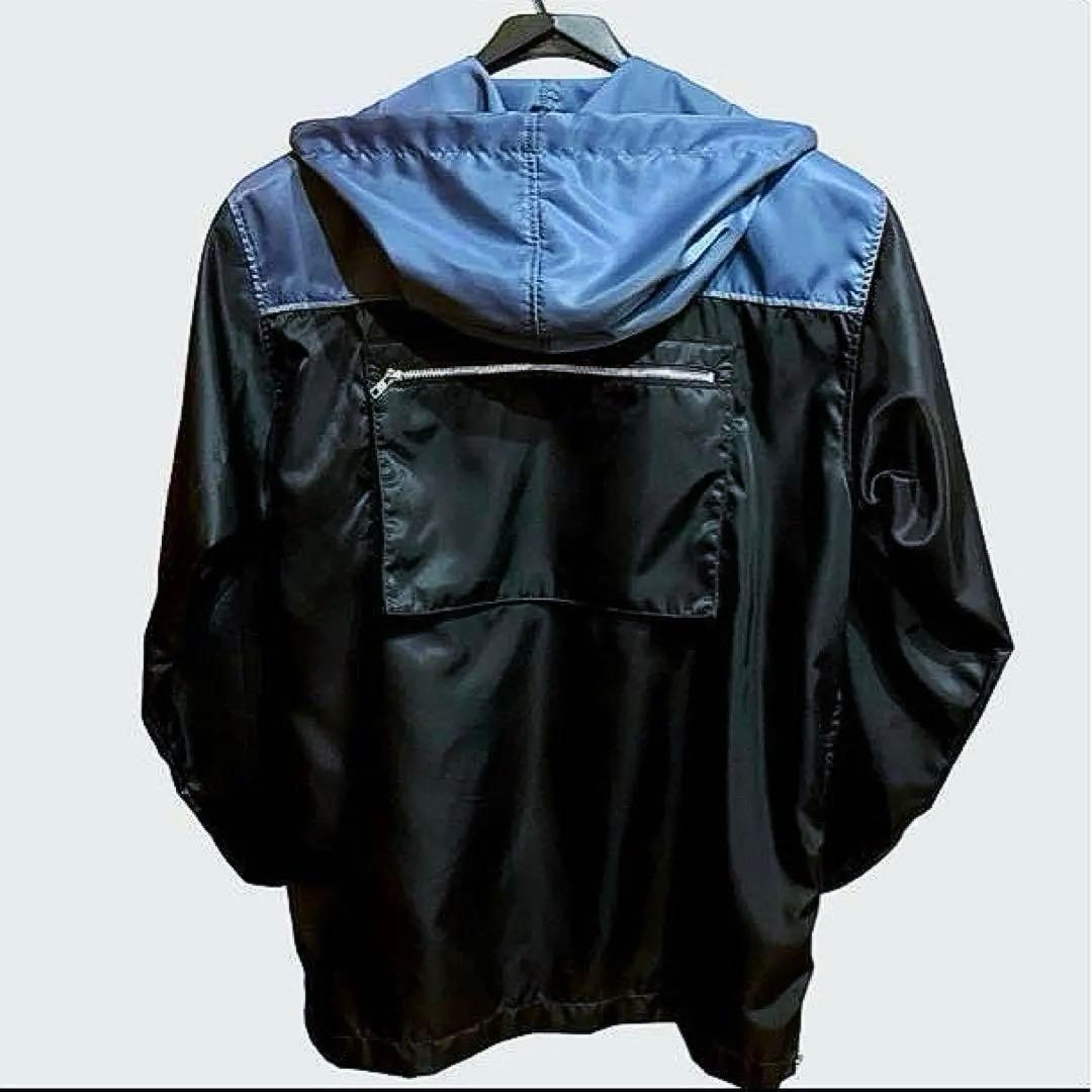 【クリーニング済み】hide ラインパーカー サイズ３（着用感：男性LL）