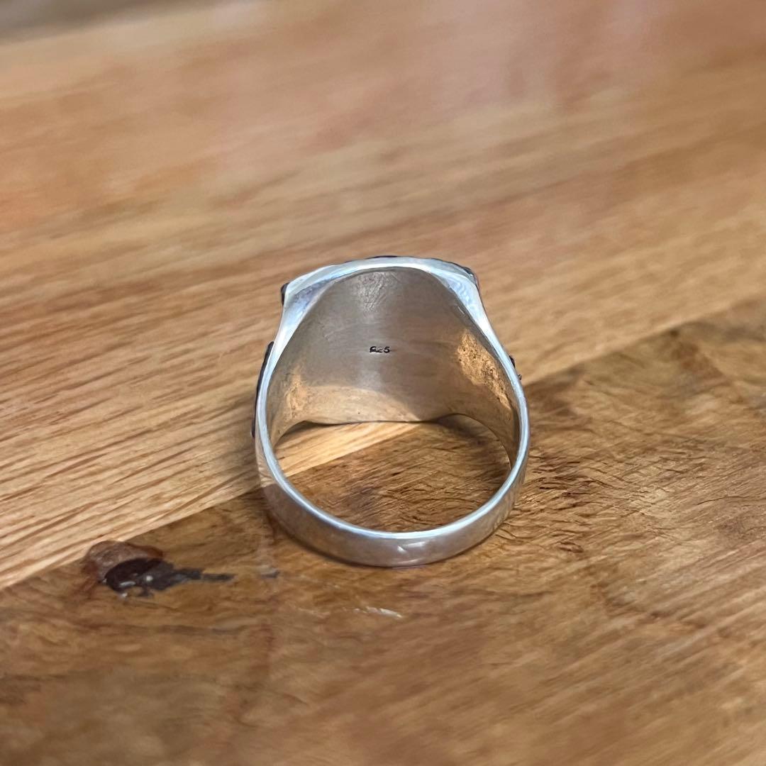 希少 ビンテージ シルバー 925 リング フリーメイソン 16号