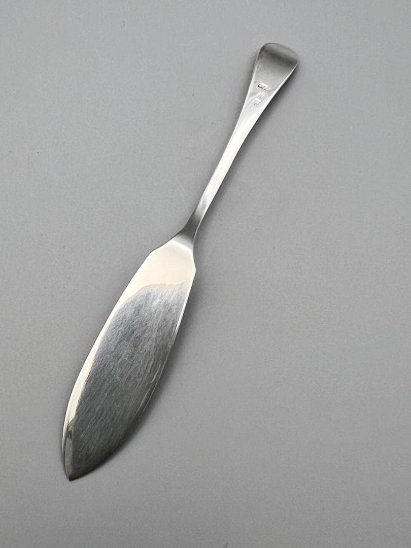 日出島　銀製　刻印　シルバートレイ　バターナイフ　シェル型トレイ　総重量約54g
