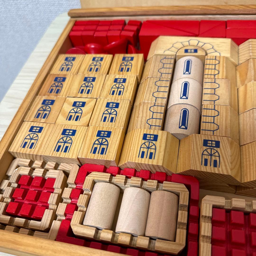 レア　ミラン　MILAN キャッスルブロック　お城　知育玩具　木のおもちゃ