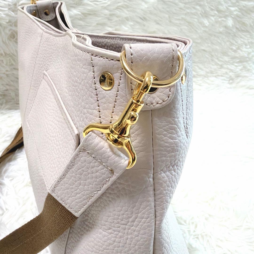 【新品未使用】アタオ　エルヴィ　シボレザー　2wayバッグ