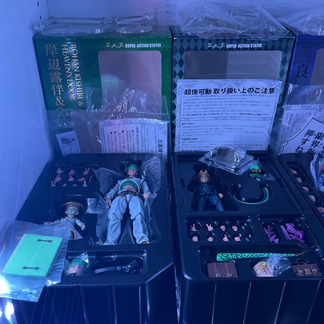 ジョジョの奇妙な冒険 超像可動 ダイヤモンドは砕けない 4部 10種セット