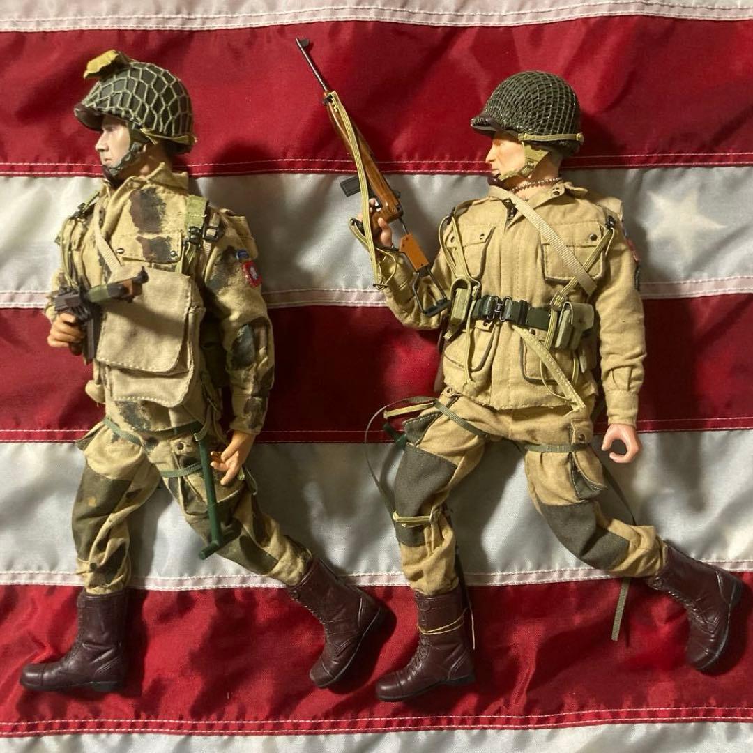 ドラゴンモデルズ1/6米陸軍第82空挺師団トム先遣部隊員&デァニー軍曹2体セット