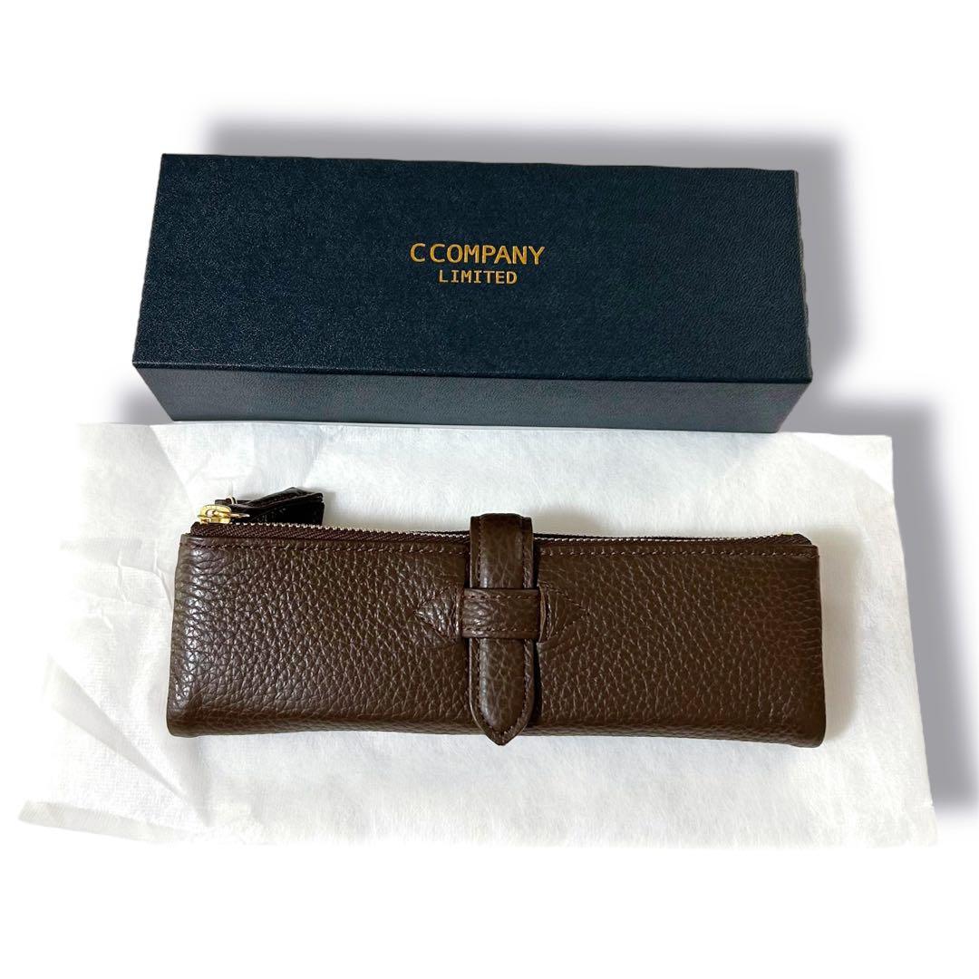 新品未使用　シーカンパニー　ルポペンケース　ダークブラウン　人気色　完売品