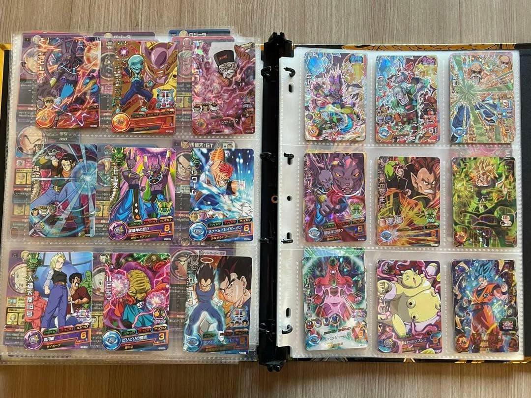 ドラゴンボールヒーローズカード312枚まとめ売り バインダーファイルおまけ付