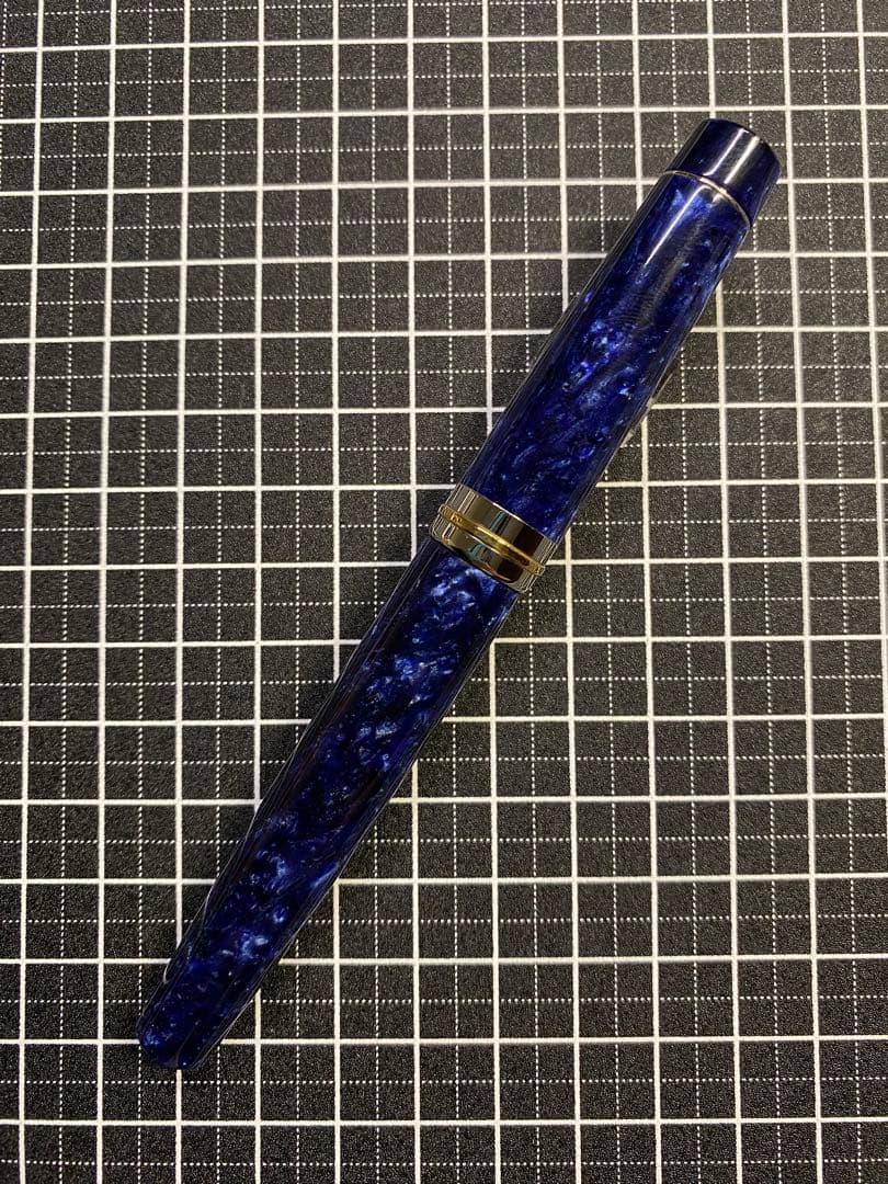 DELTA VINTAGE collection Blue 万年筆　字幅F