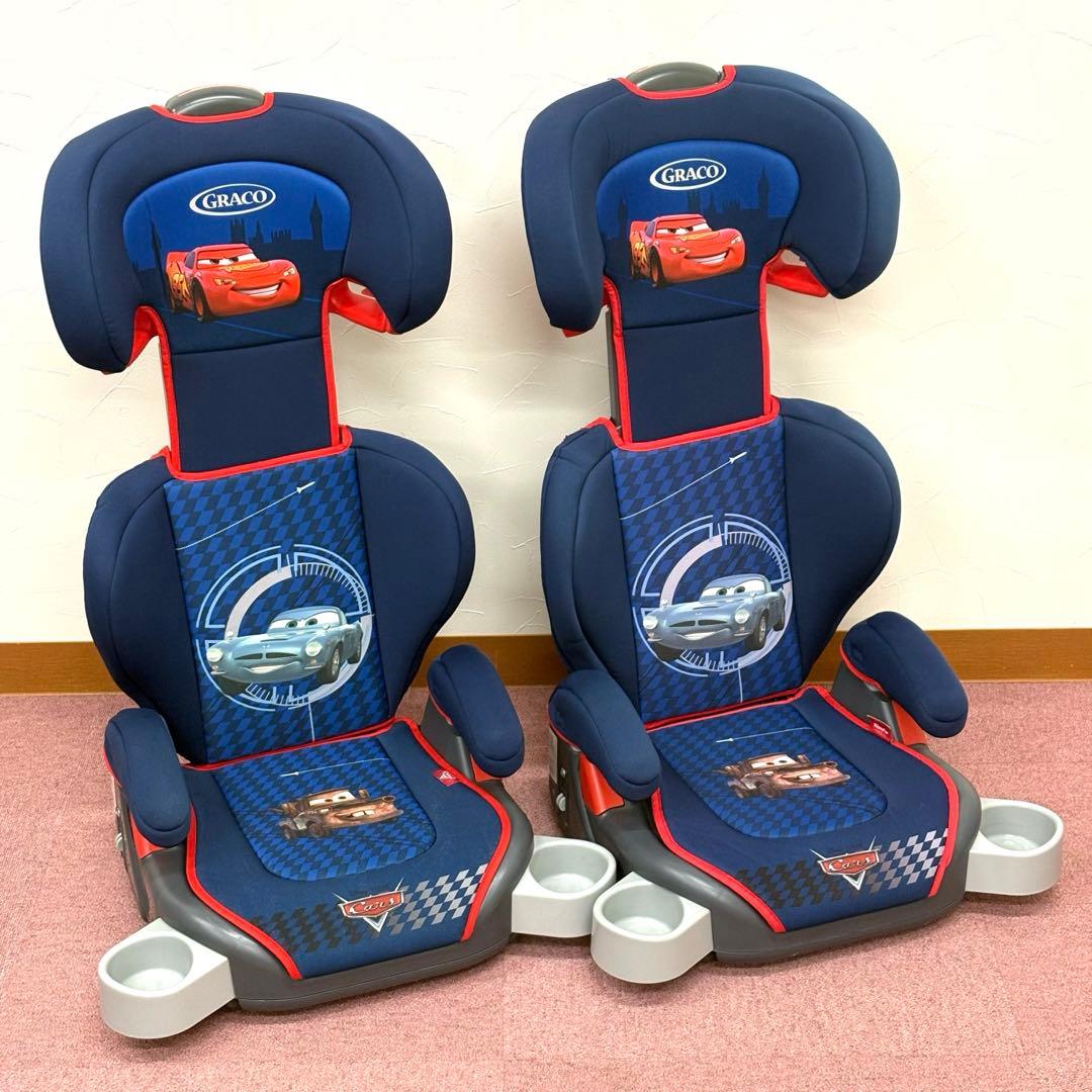 【2台セット】GRACO ジュニアマキシプラス ディズニー カーズ グレコ
