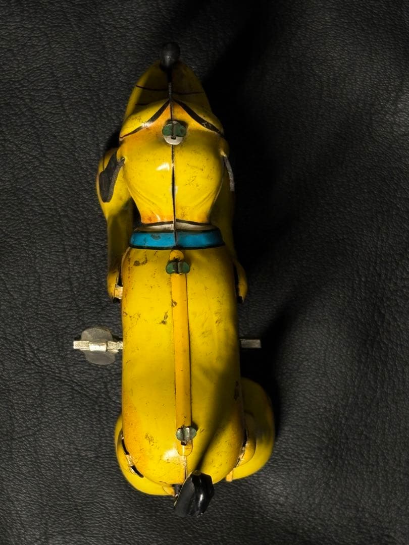 ビンテージ ブリキ製 ディズニー ラインマー社製 プルート ディズニー公式 可動