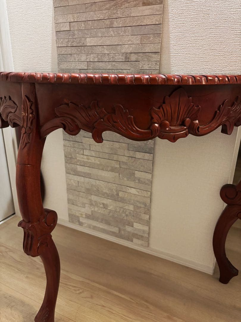 アンティーク コンソール サイドテーブル 猫脚 イタリア