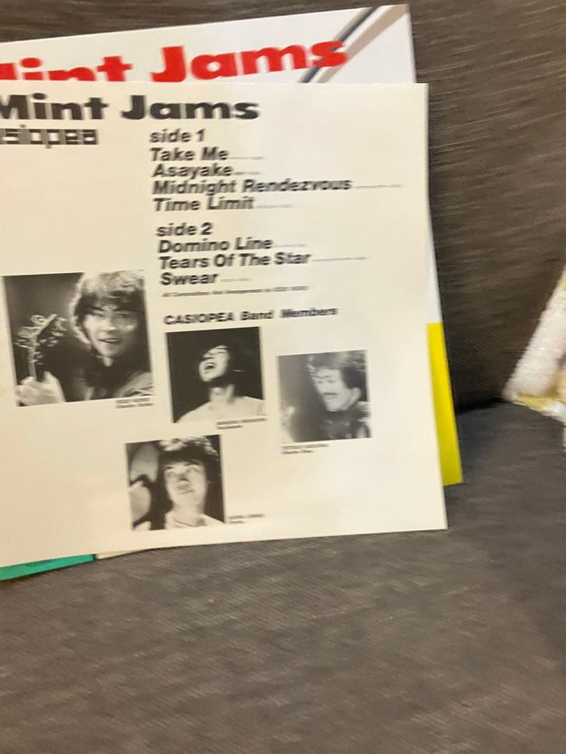 カシオペア　ミントジャムス　レコード