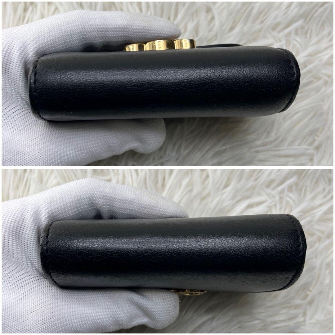 極美品✨ セリーヌ 折り財布 トリオンフ フラップ スモールウォレット