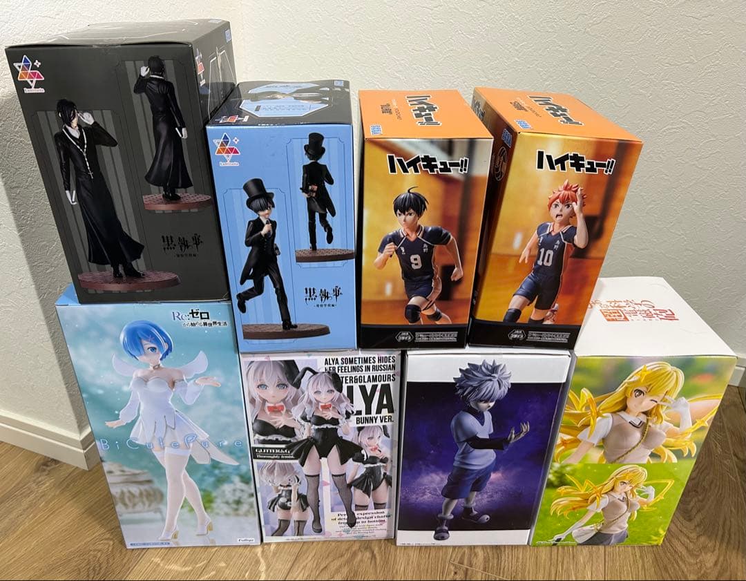最新プライズフィギュア10体まとめ売り