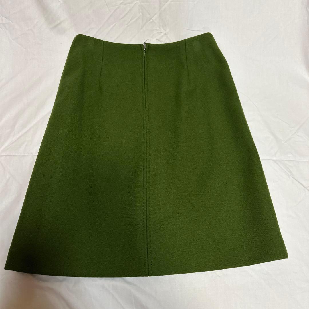 【新品未使用タグ付き】IENA グリーン タイトスカート サイズ40