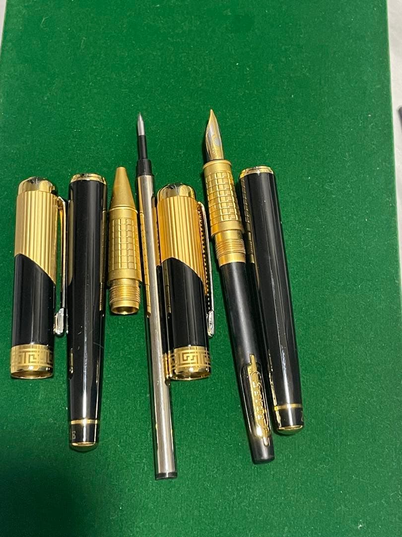 BEIDE金メッキ万年筆＆ボールペンセット – ビジネスシーンにふさわしい高級感