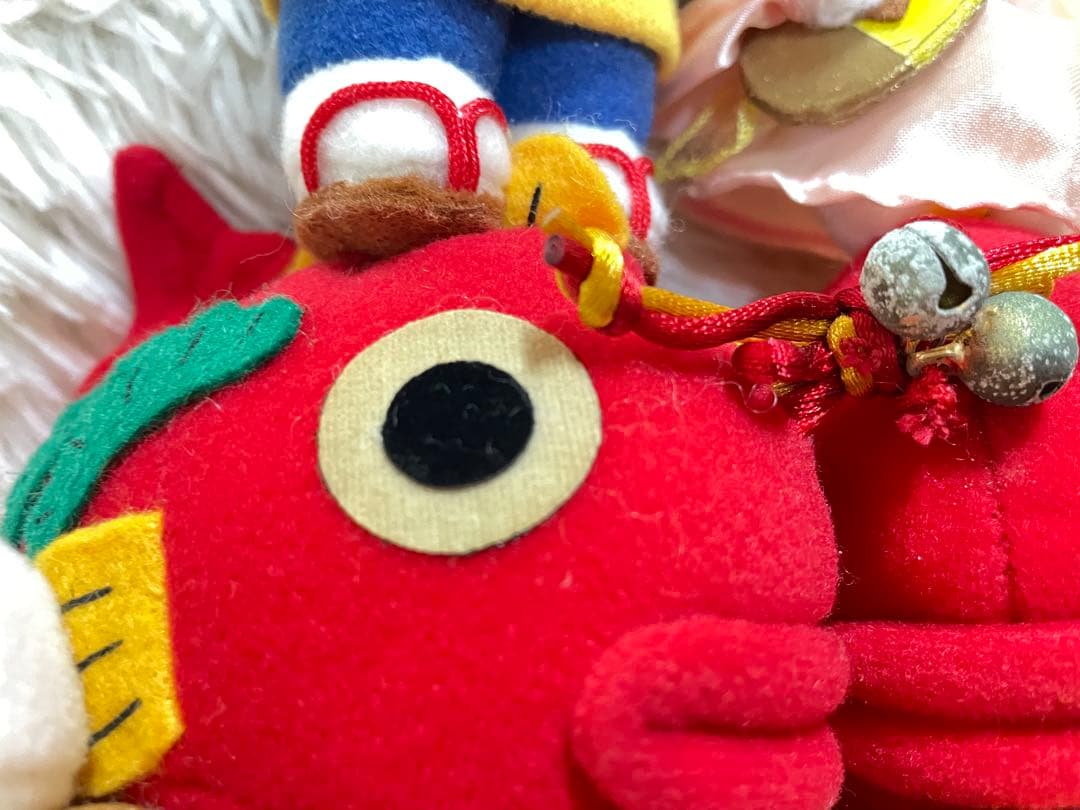 【未使用】ハローキティ　開運招福のぬいぐるみ　置き物　ダニエル レトロ