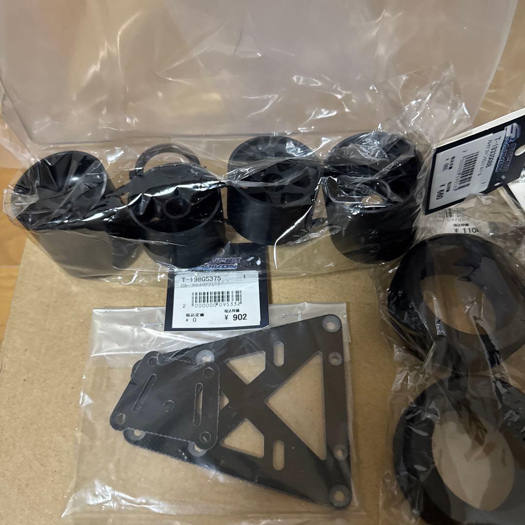 タミヤ Mercedes-Benz C11 未走行シャーシ他