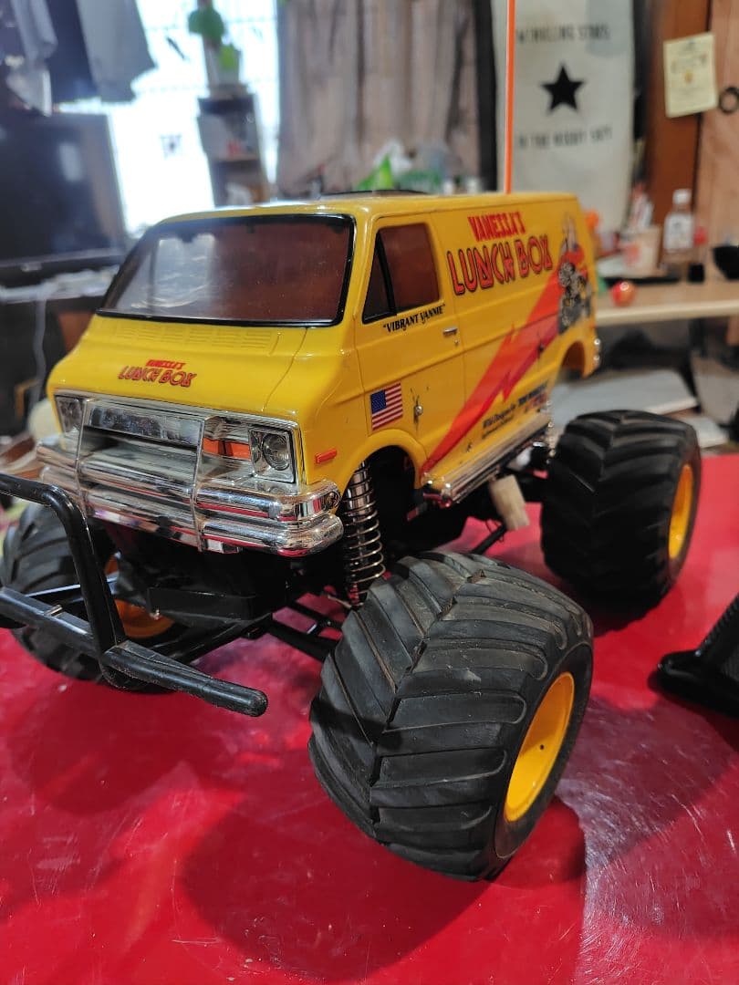 タミヤランチボックス モンスタートラック リモコン付き