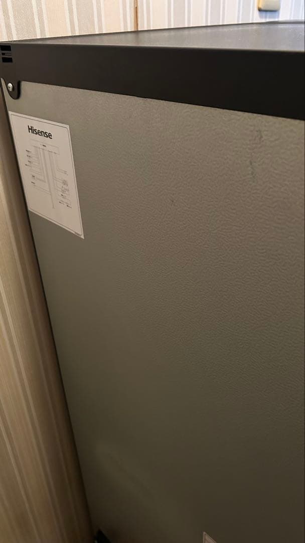 【送料込・美品】2023年製 Hisense冷蔵庫｜引越し早期売却・値段相談可