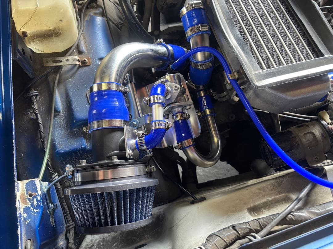 【超ド迫力美品】ジムニーJA11 BLITZサクションインテークシステム！ポン付