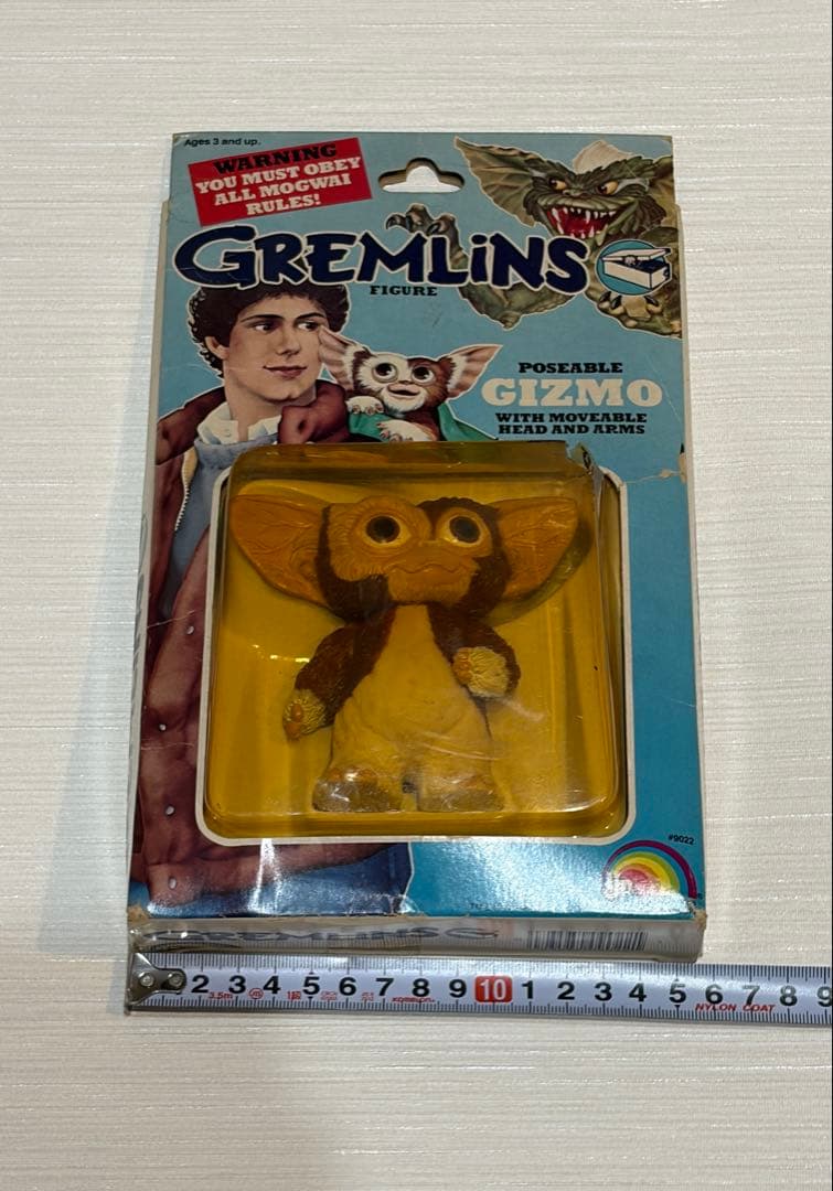 【LJN社製 1984年】GREMLINS ギズモ フィギュア 当時物　箱傷み