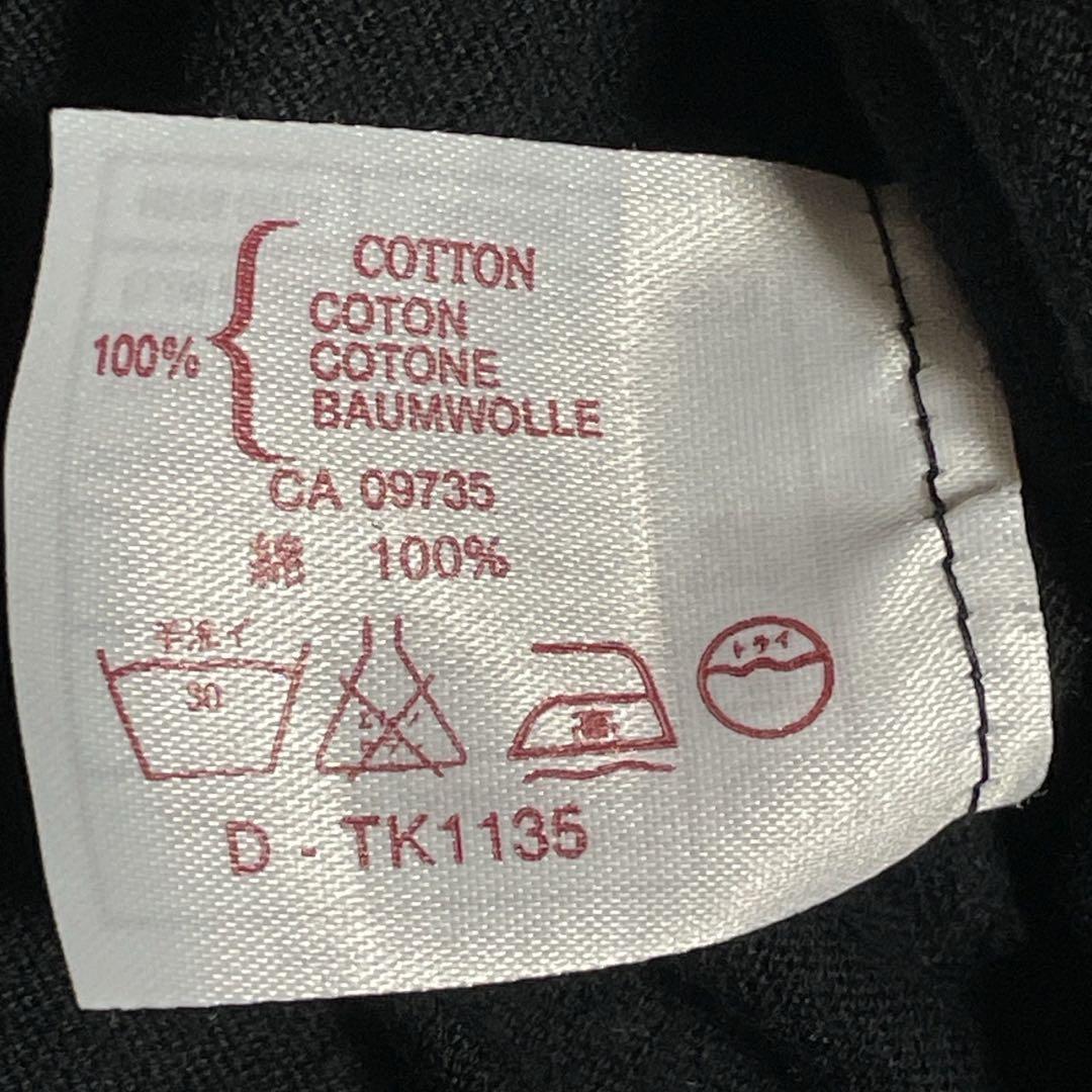 ジョンスメドレー  半袖ニットポロシャツ　ブラック　38