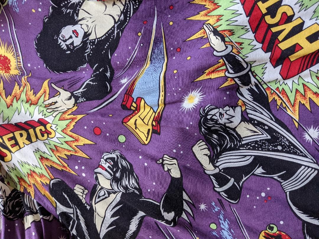 KISS 総柄シャツ　ヒステリックグラマー