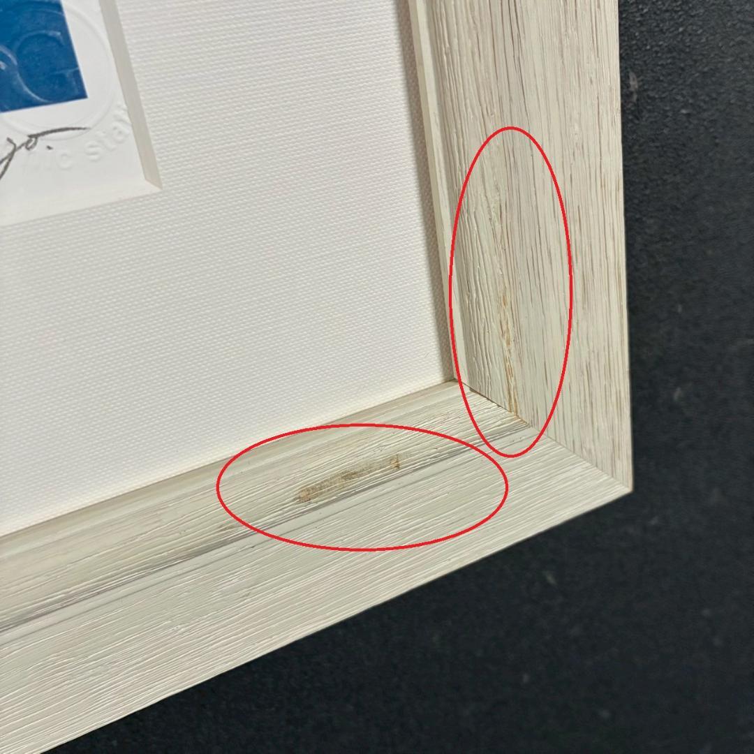 美品 高砂淳二「Rising Blue-上昇」ダイヤモンドスクリーニング 保証書