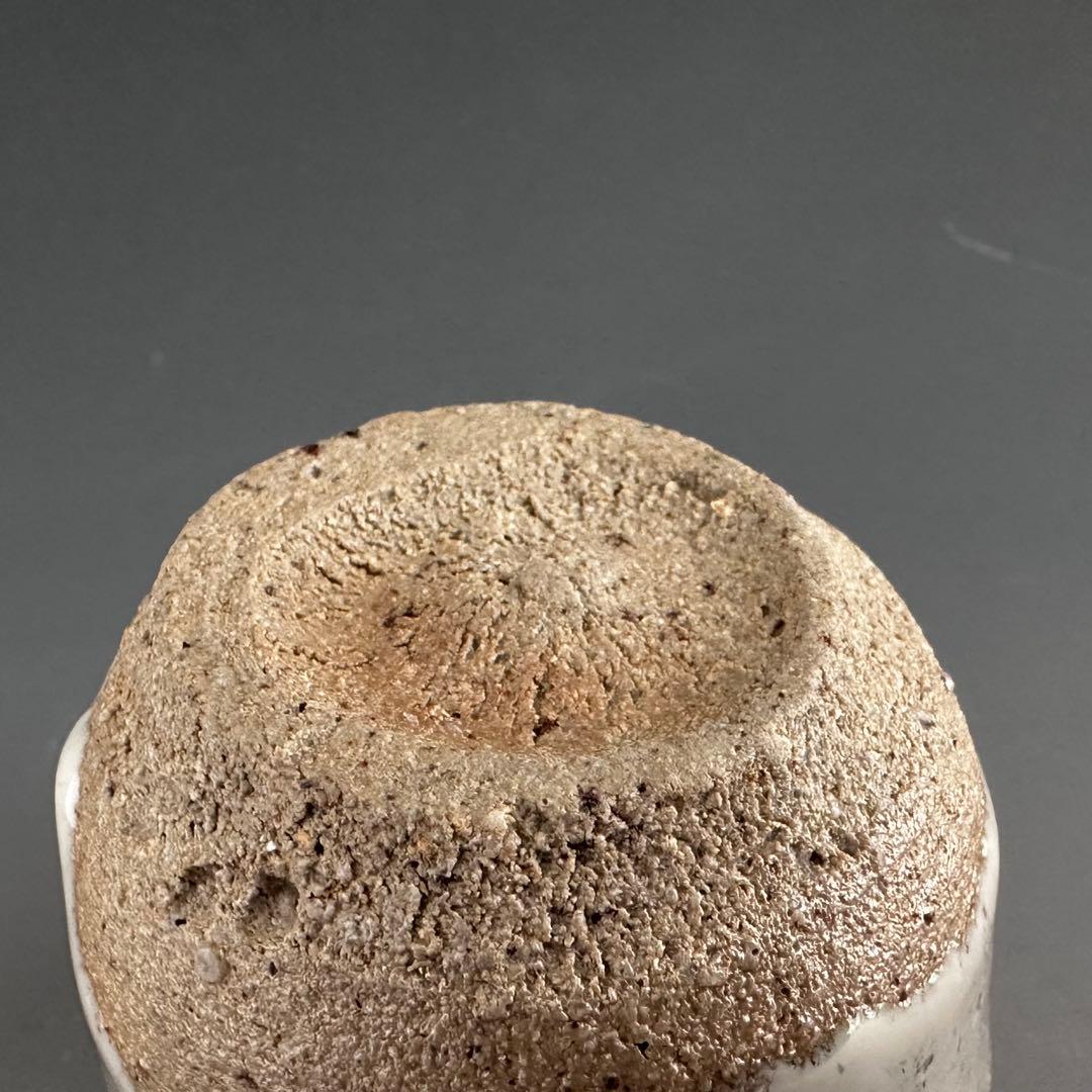 酒器　斑唐津　ぐい呑み　酒盃　田中佐次郎　復活　共箱　陶芸　唐津焼　懐石料理