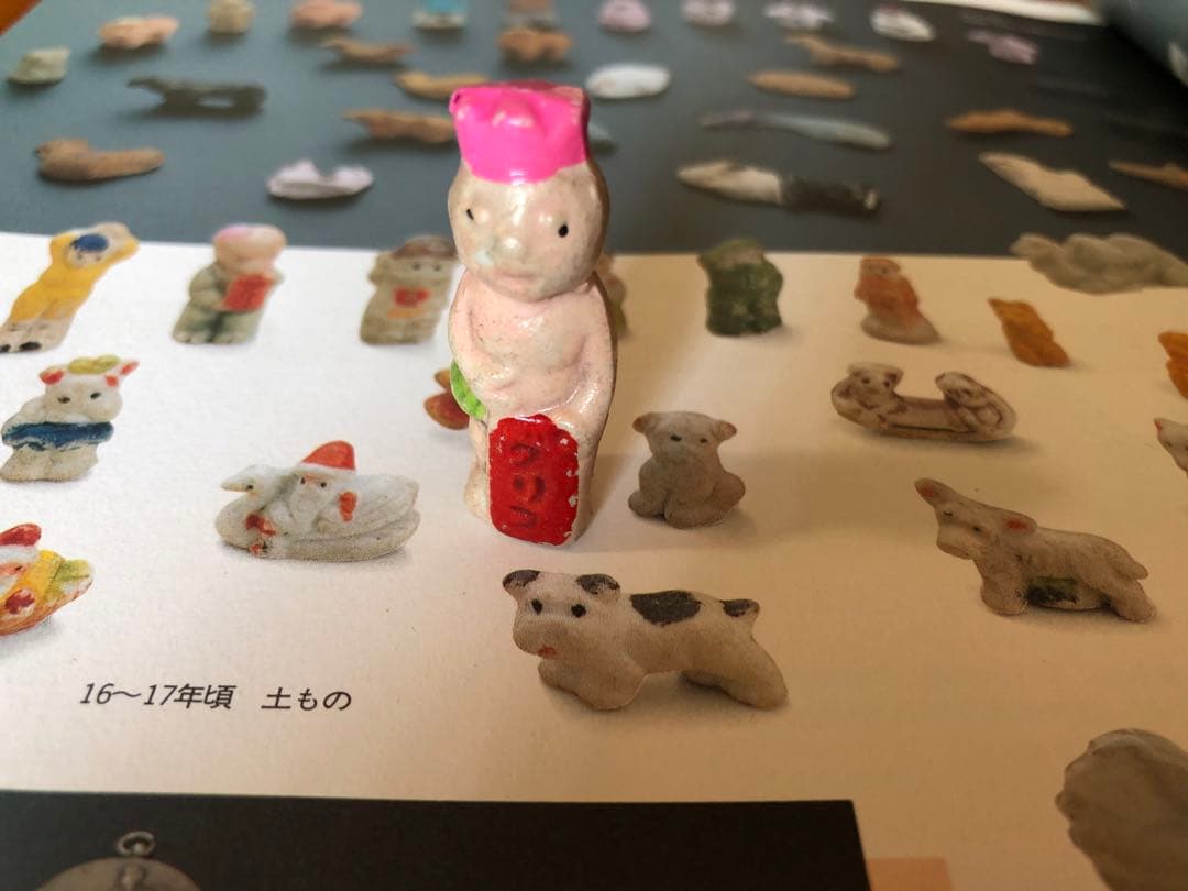 貴重 戦前 グリコのおまけ 冒険ダン吉 素焼人形 島田啓三 漫画