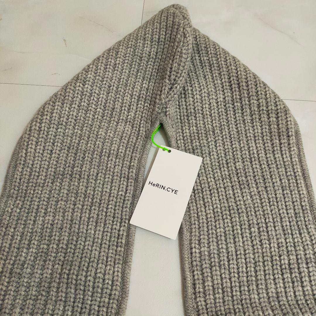 完売品　ヘリンドットサイ　HeRIN.CYE Knit muffler cap