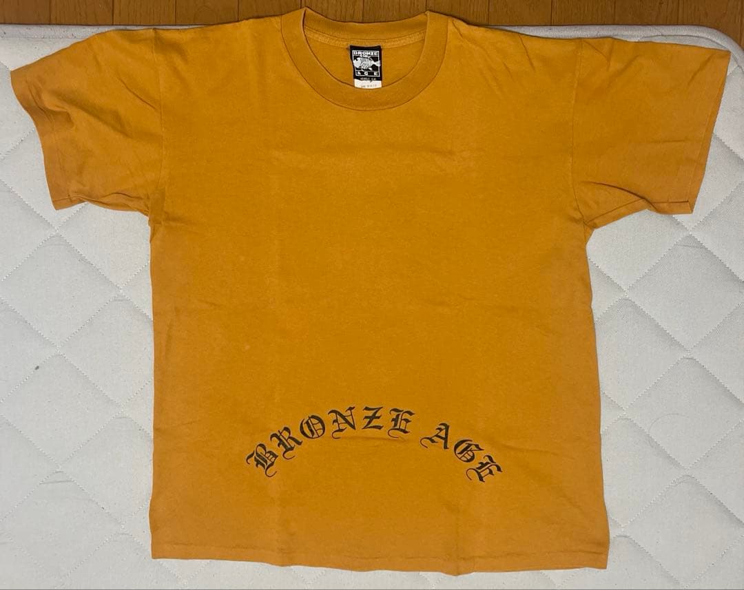 【超希少】Vintage 90s BRONZE AGE Tシャツ 黄色