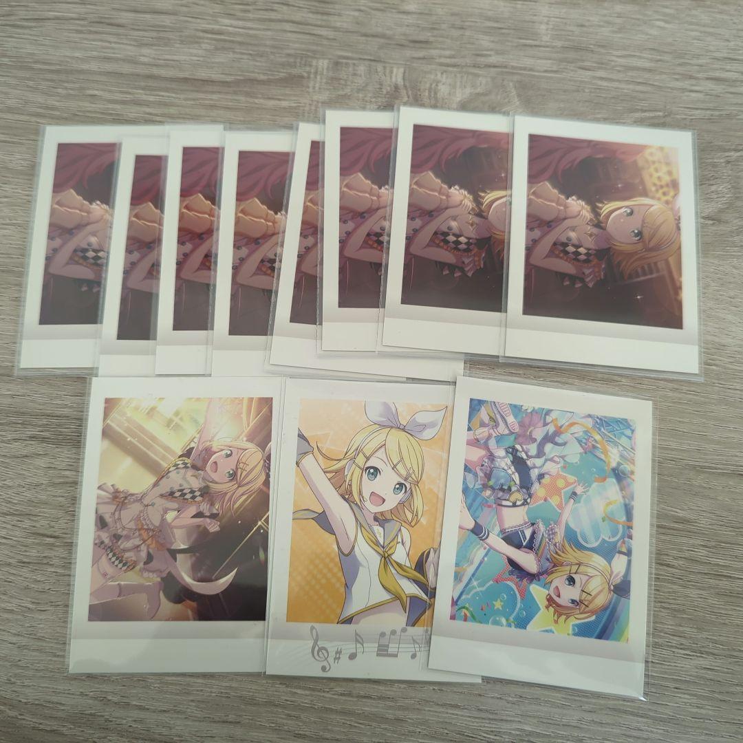 鏡音リン グリッター缶バッジ 10a 31個 おまけ付き