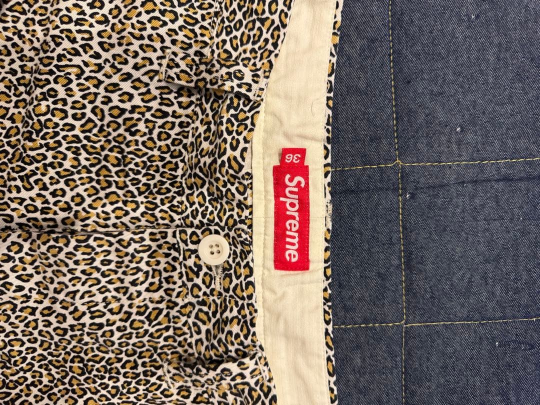 パンツ supreme 25fw Chio Pant 36 leopard