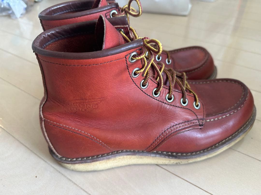 Red Wing Shoes ブラウンハイカットブーツ
