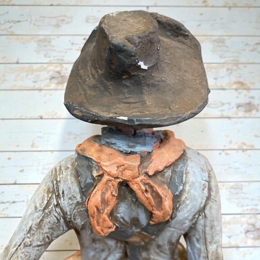 マイケルガーマン　オールドアメリカン　カウボーイ 彫刻