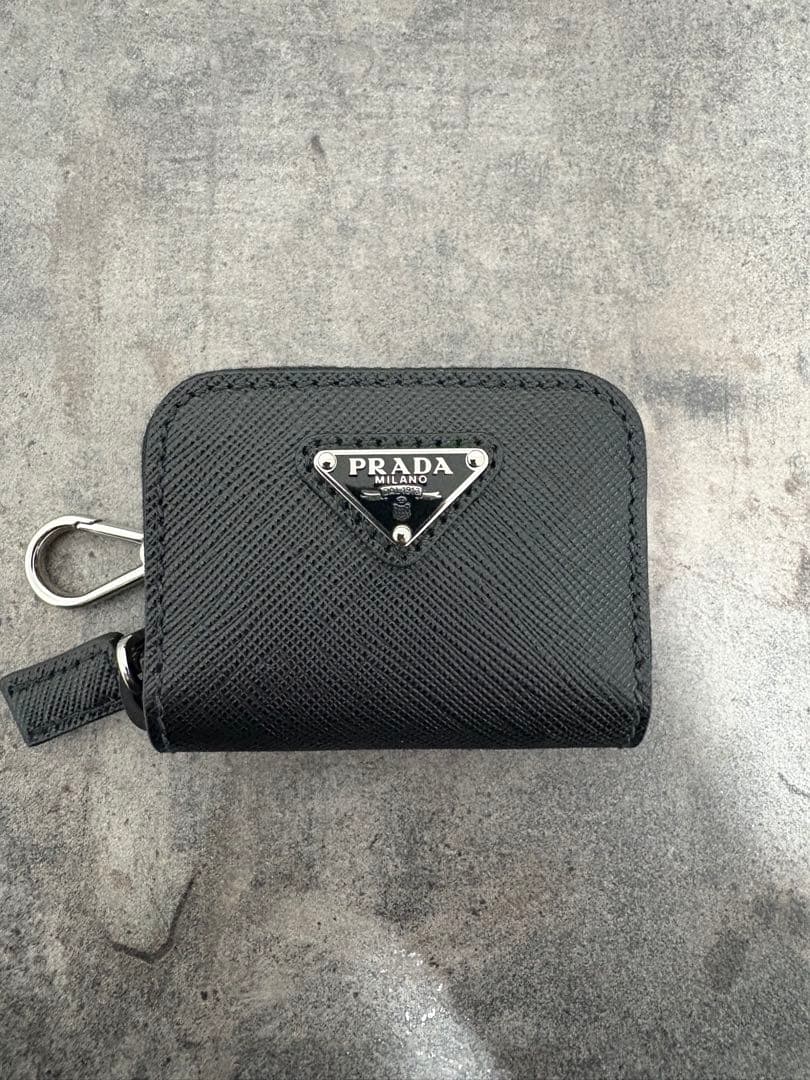 PRADA レザーポーチ　キーホルダー
