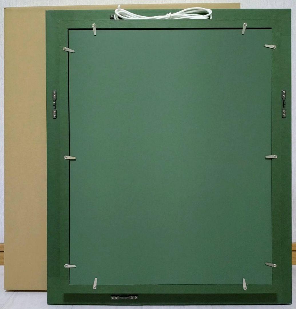 【F6号】ジミー大西【パンダ】手描き作品/表裏サイン/油彩/アクリル/絵画/額縁