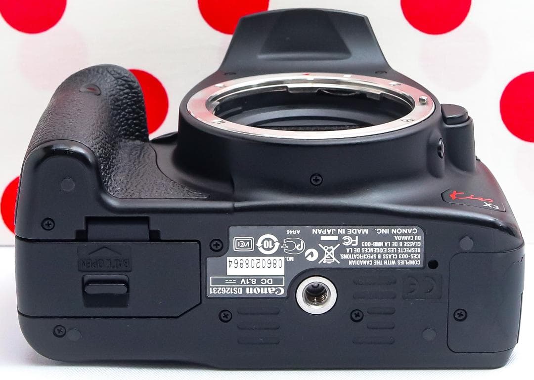Canon kiss x3❤入門用一眼レフ❤簡単操作❤スマホ転送❤一眼レフ
