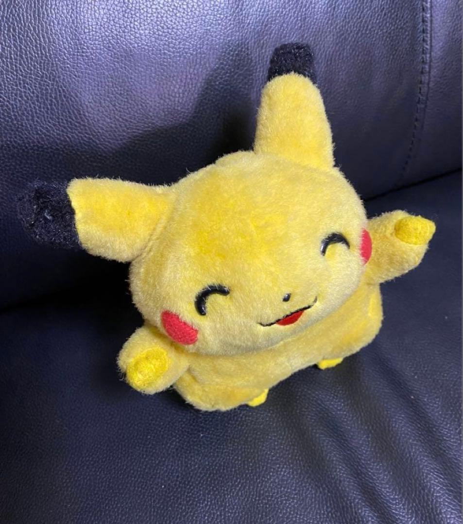 ピカチュウ ぬいぐるみ TOMY 初期 初代 にっこり バンザイポーズ