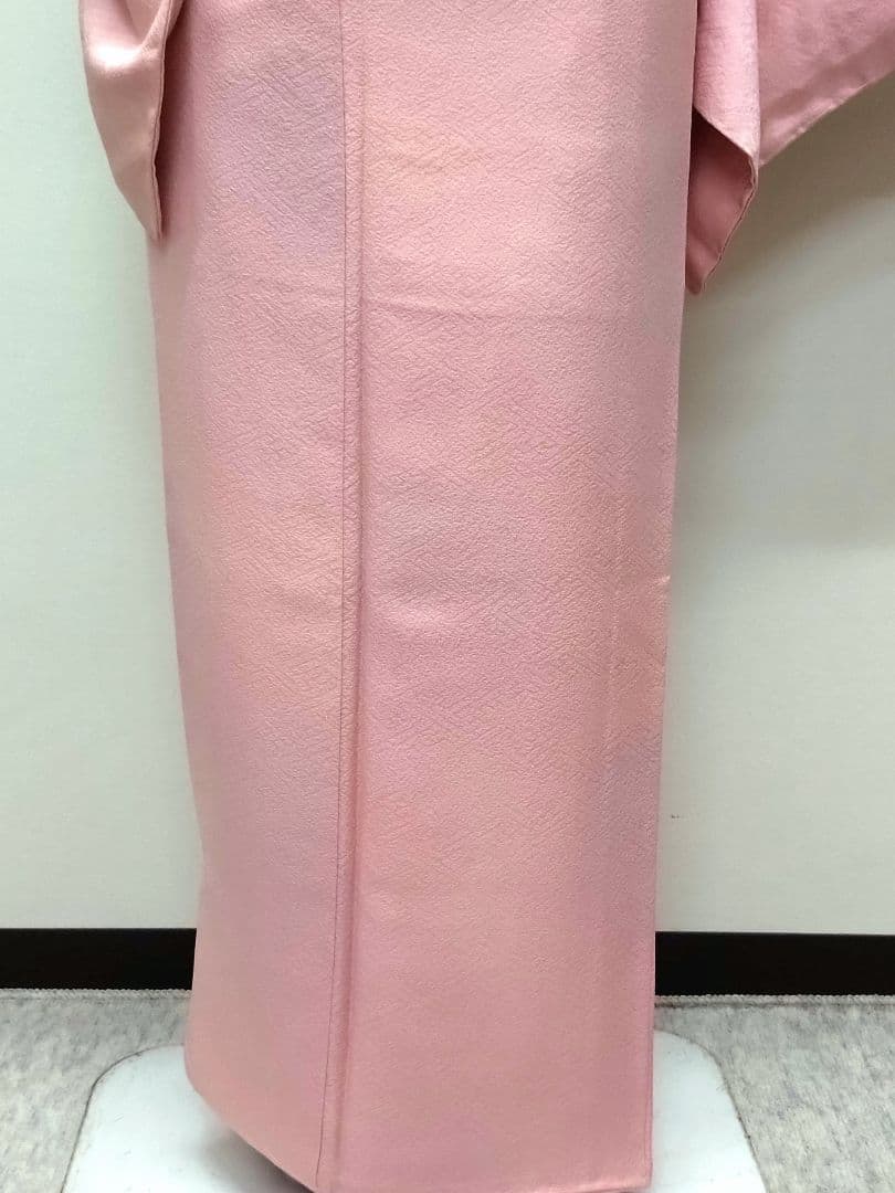 987　みはっちゃん　未使用品　作家もの　ピンク系色無地　4点フルセット