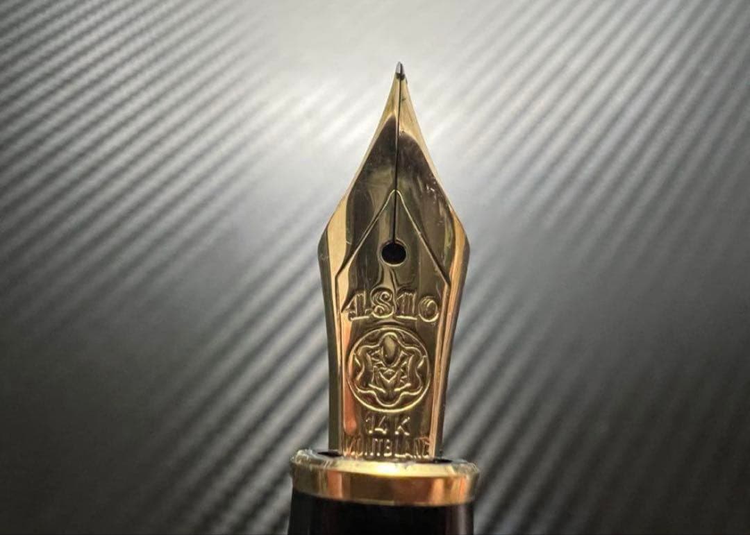 モンブラン 144 EF 全金 ブラック 万年筆 前期モデル